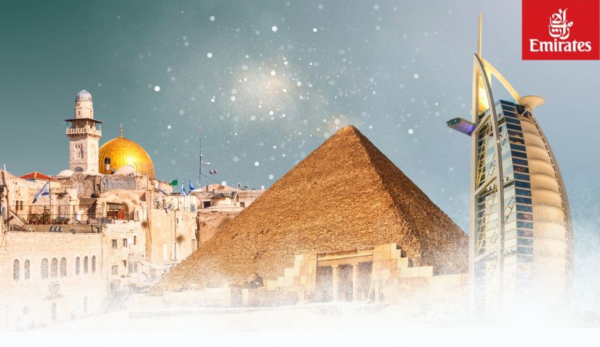 HOLYLAND JORDAN - ISRAEL - MESIR + FREE CITY TOUR DUBAI